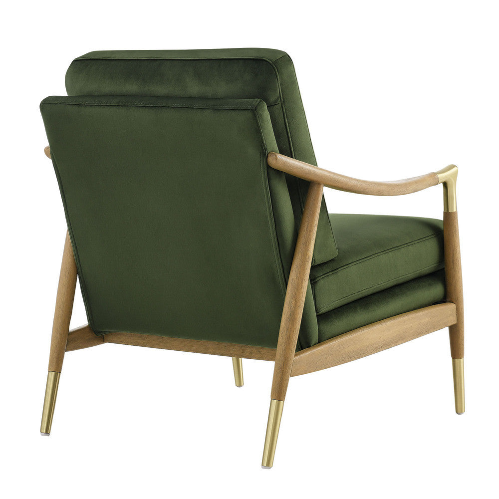 Modway Langford Performance Velvet Accent Armchair by Modway-EEI-7056