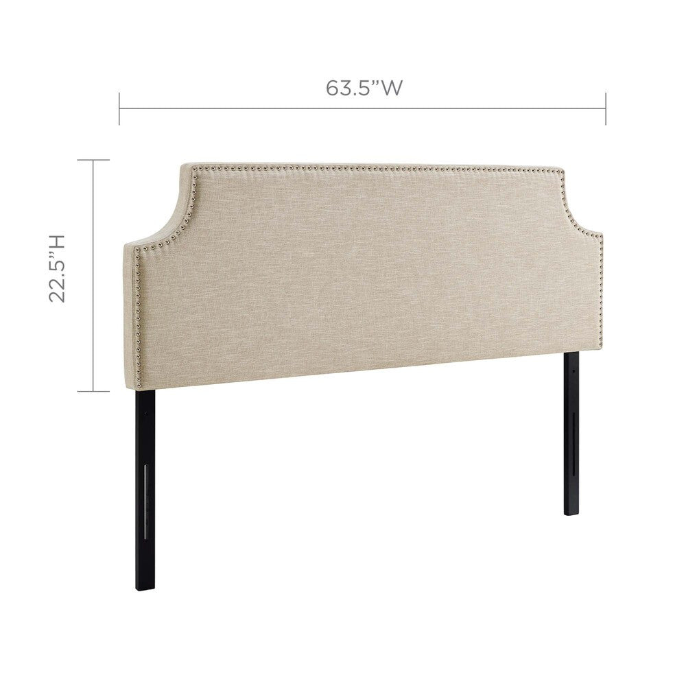 Modway Laura Upholstered Fabric Queen Headboard by Modway-MOD-5394-BEI
