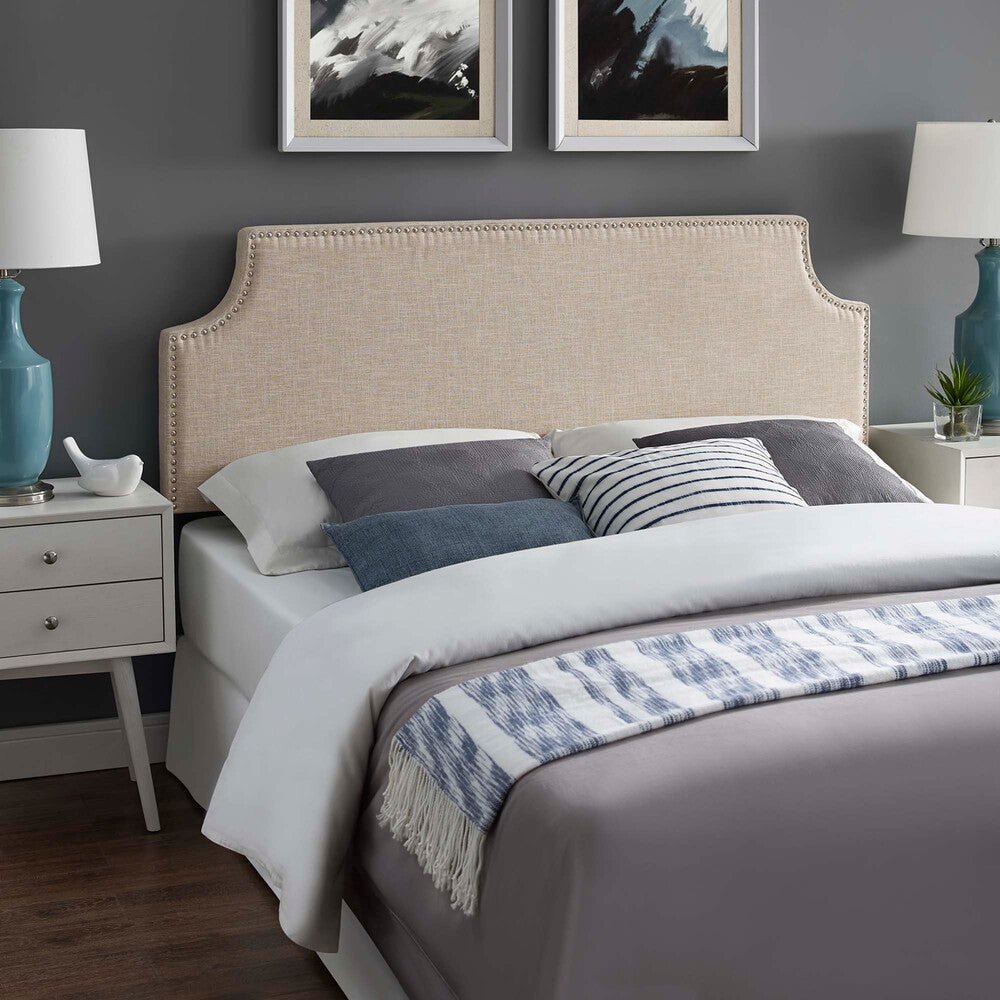 Modway Laura Upholstered Fabric Queen Headboard by Modway-MOD-5394-BEI