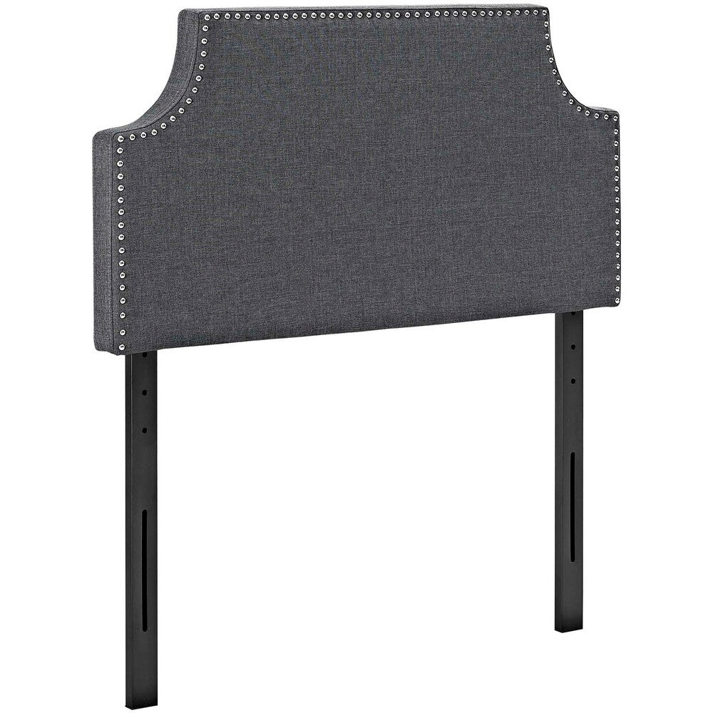 Modway Laura Upholstered Fabric Twin Headboard by Modway-MOD-5390-GRY