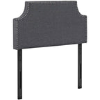 Modway Laura Upholstered Fabric Twin Headboard by Modway-MOD-5390-GRY