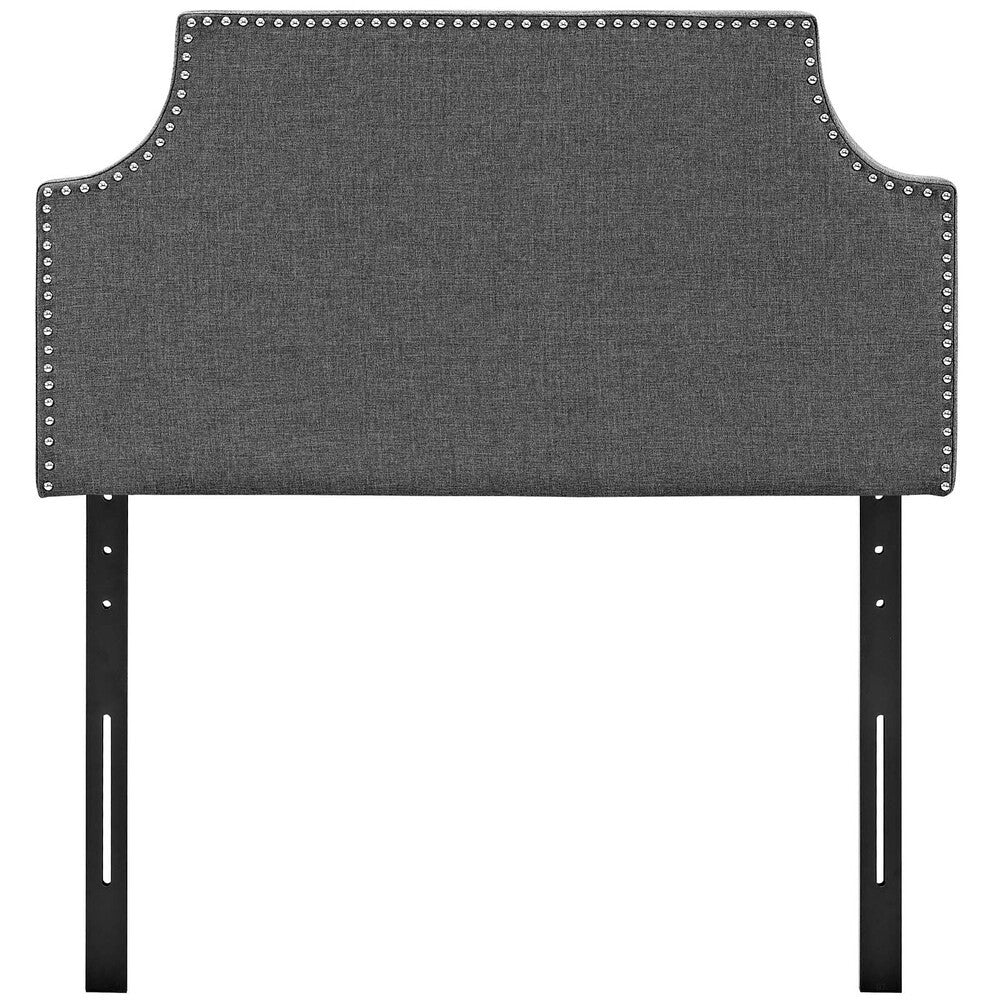 Modway Laura Upholstered Fabric Twin Headboard by Modway-MOD-5390-GRY
