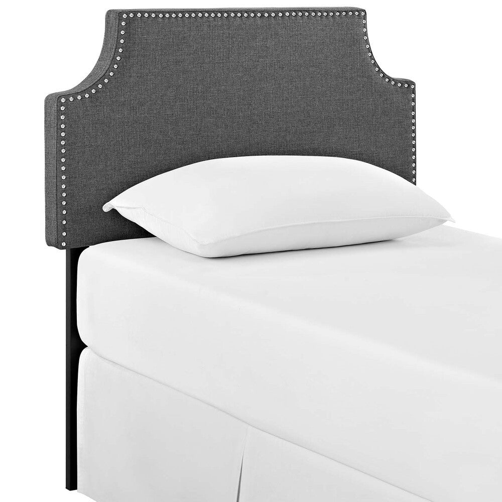 Modway Laura Upholstered Fabric Twin Headboard by Modway-MOD-5390-GRY