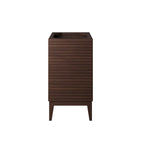 EEI-5088-WAL Ledger 24" Wood Bathroom Vanity Cabinet (Sink Basin Not Included) by Modway