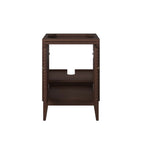 EEI-5088-WAL Ledger 24" Wood Bathroom Vanity Cabinet (Sink Basin Not Included) by Modway