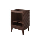 EEI-5088-WAL Ledger 24" Wood Bathroom Vanity Cabinet (Sink Basin Not Included) by Modway