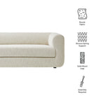 Modway Leif 89" Boucle Upholstered Sofa by Modway-EEI-7280-PRL