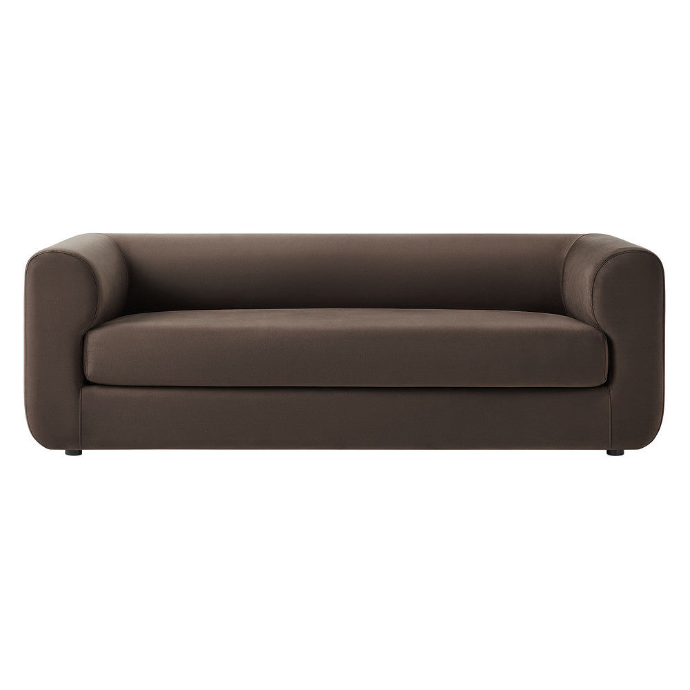 Modway Leif 89" Performance Velvet Upholstered Sofa by Modway-EEI-7281