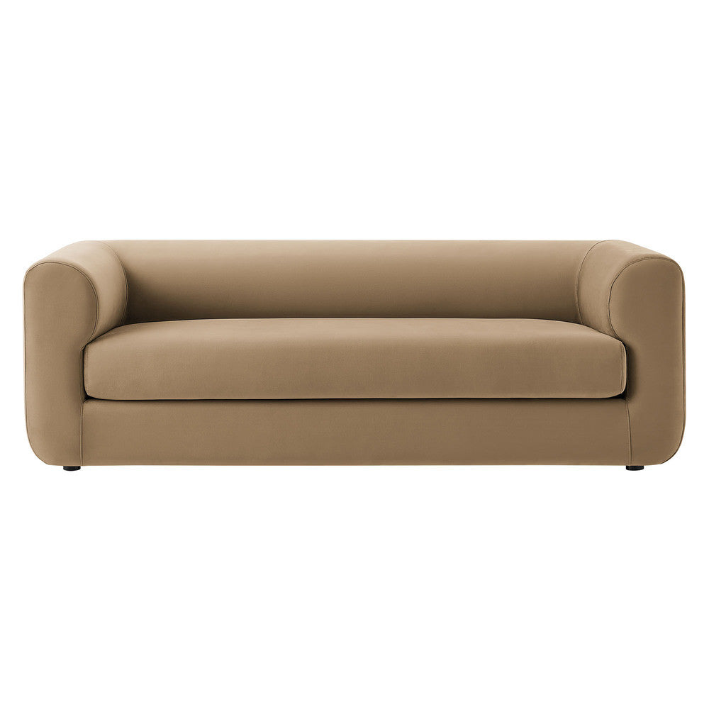 Modway Leif 89" Performance Velvet Upholstered Sofa by Modway-EEI-7281