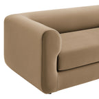 Modway Leif 89" Performance Velvet Upholstered Sofa by Modway-EEI-7281