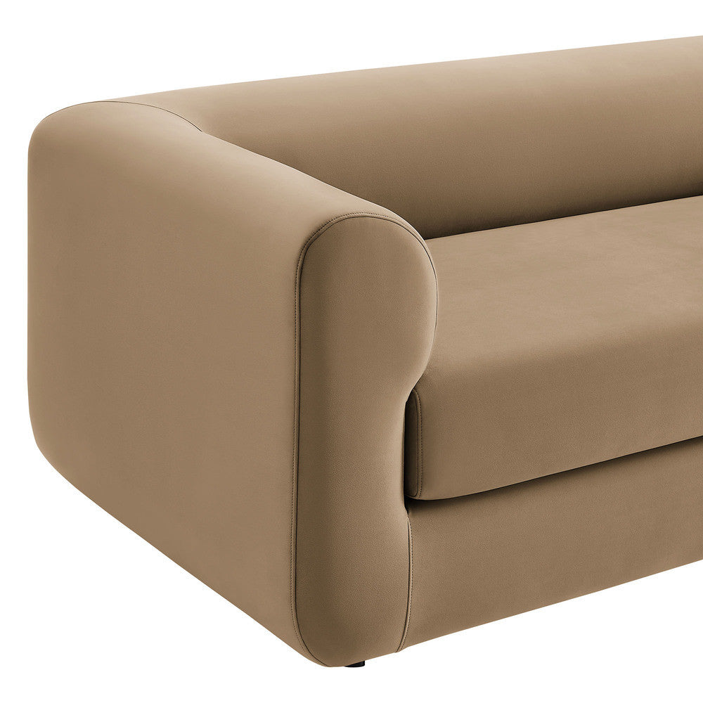 Modway Leif 89" Performance Velvet Upholstered Sofa by Modway-EEI-7281