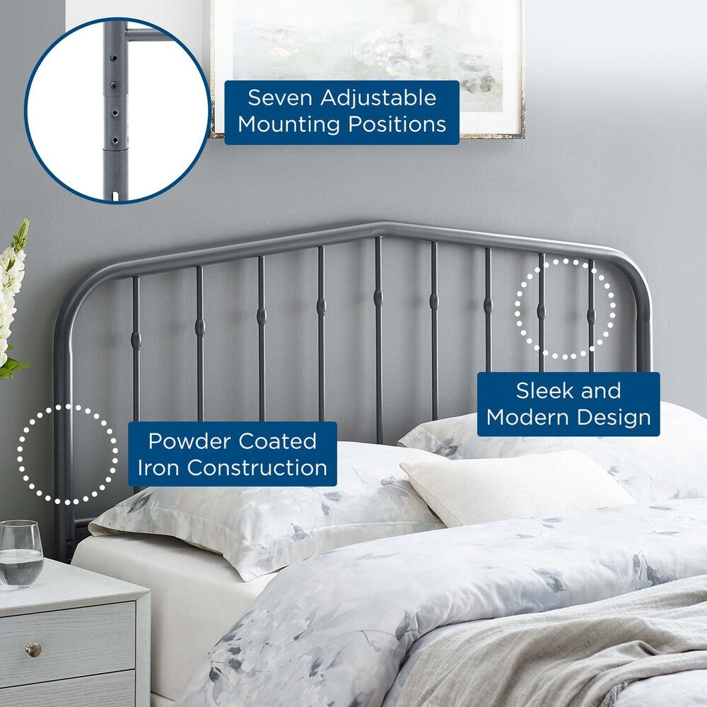 MOD-6164 Lennon Metal Twin Headboard by Modway