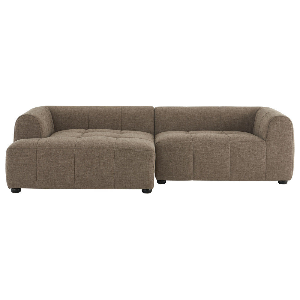 EEI-6868 Liana Left-Facing Upholstered Fabric Modular Sofa with Chaise by Modway