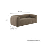 EEI-6867 Liana Upholstered Fabric Loveseat by Modway