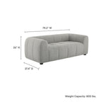 EEI-6867 Liana Upholstered Fabric Loveseat by Modway
