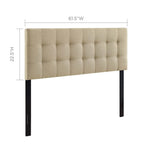 MOD-5041 Lily Upholstered Fabric Queen Headboard by Modway
