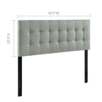 MOD-5041 Lily Upholstered Fabric Queen Headboard by Modway