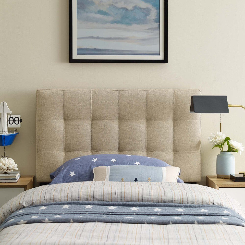 MOD-5148 Lily Upholstered Fabric Twin Headboard by Modway