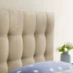 MOD-5148 Lily Upholstered Fabric Twin Headboard by Modway