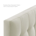 MOD-5148 Lily Upholstered Fabric Twin Headboard by Modway