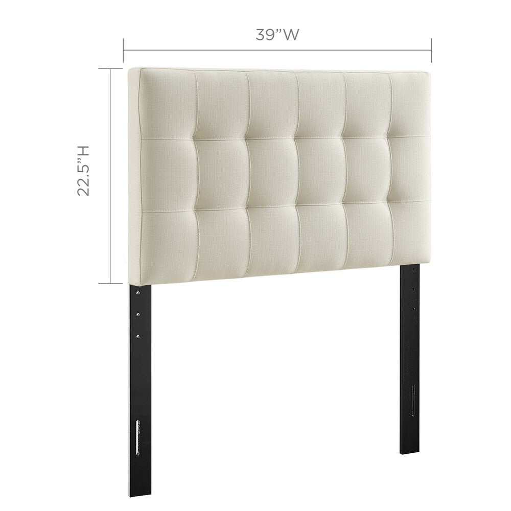 MOD-5148 Lily Upholstered Fabric Twin Headboard by Modway