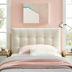 MOD-5148 Lily Upholstered Fabric Twin Headboard by Modway