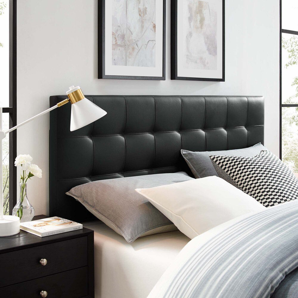 MOD-5145 Lily Upholstered Vinyl King Headboard by Modway