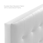 MOD-5145 Lily Upholstered Vinyl King Headboard by Modway