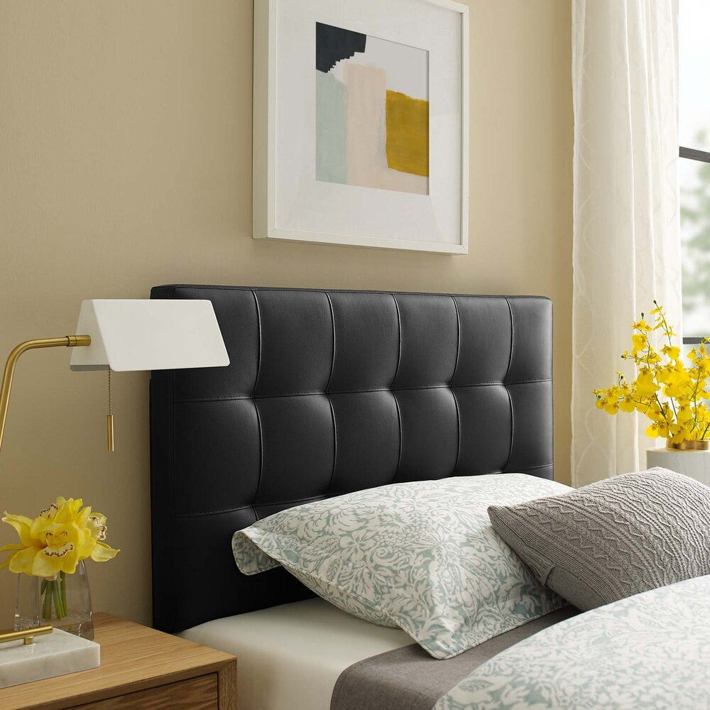 MOD-5149 Lily Upholstered Vinyl Twin Headboard by Modway