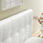 MOD-5149 Lily Upholstered Vinyl Twin Headboard by Modway