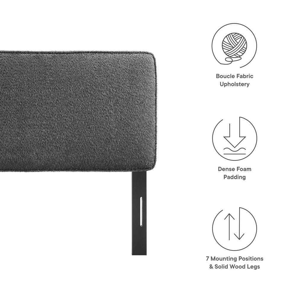 MOD-7149 Lindee Boucle Fabric Queen Headboard by Modway