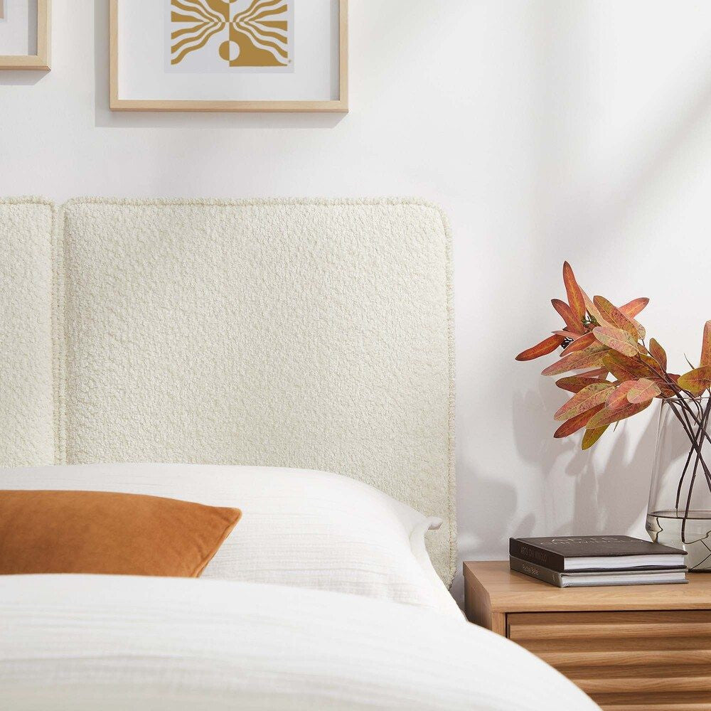 MOD-7145 Lindee Boucle Fabric Twin Headboard by Modway