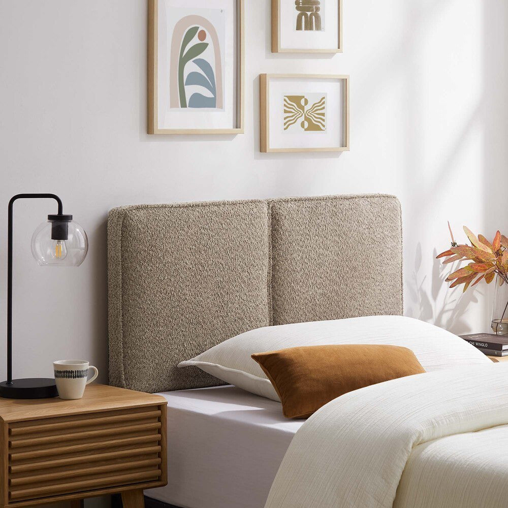MOD-7145 Lindee Boucle Fabric Twin Headboard by Modway