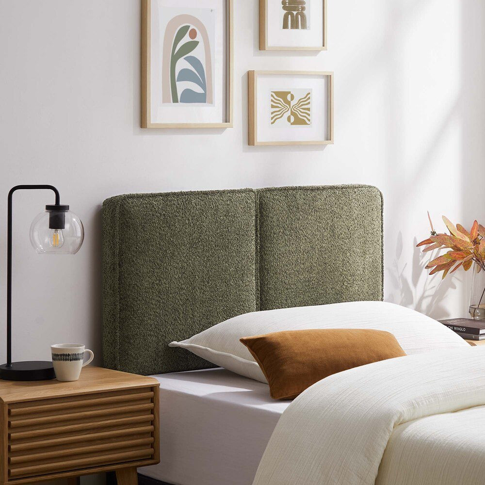 MOD-7145 Lindee Boucle Fabric Twin Headboard by Modway