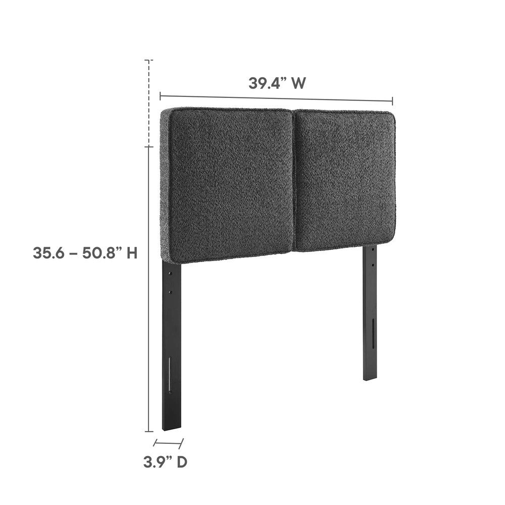 MOD-7145 Lindee Boucle Fabric Twin Headboard by Modway