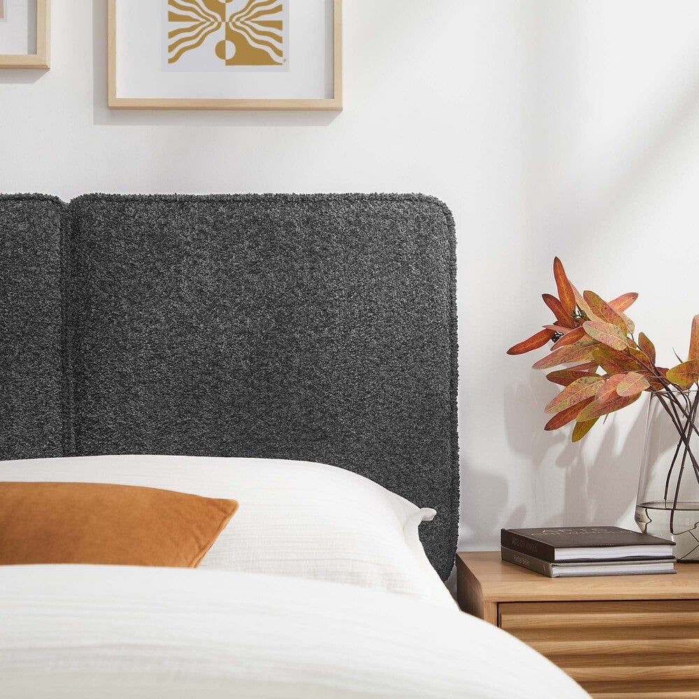MOD-7145 Lindee Boucle Fabric Twin Headboard by Modway