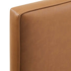 MOD-7148-TAN Lindee Vegan Leather Queen Headboard by Modway