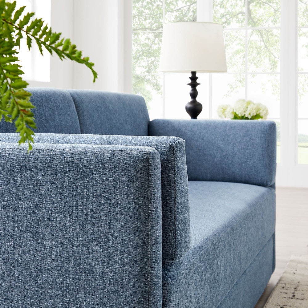 EEI-7012 Linden Upholstered Heathered Chenille Sofa by Modway