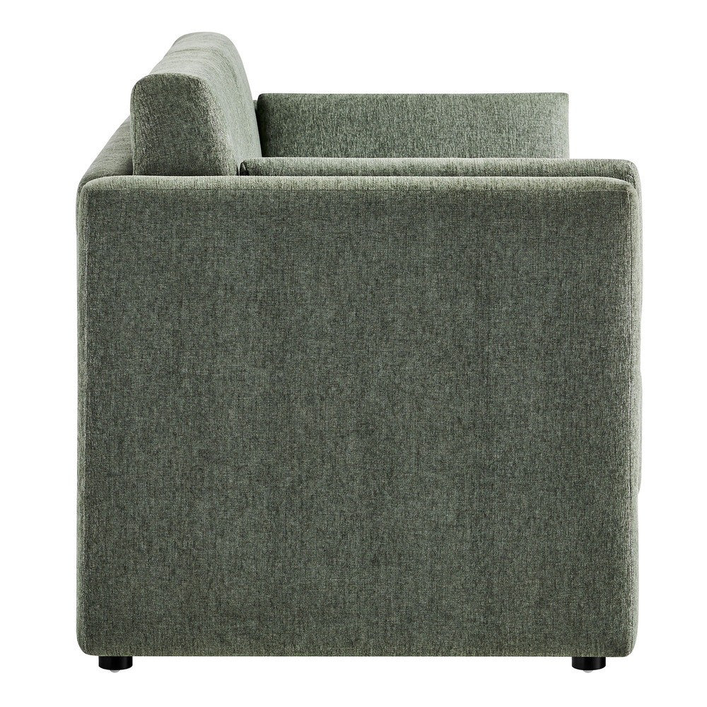 EEI-7012 Linden Upholstered Heathered Chenille Sofa by Modway