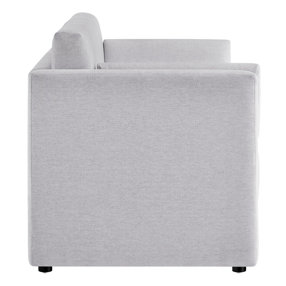 EEI-7012 Linden Upholstered Heathered Chenille Sofa by Modway