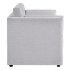 EEI-7012 Linden Upholstered Heathered Chenille Sofa by Modway