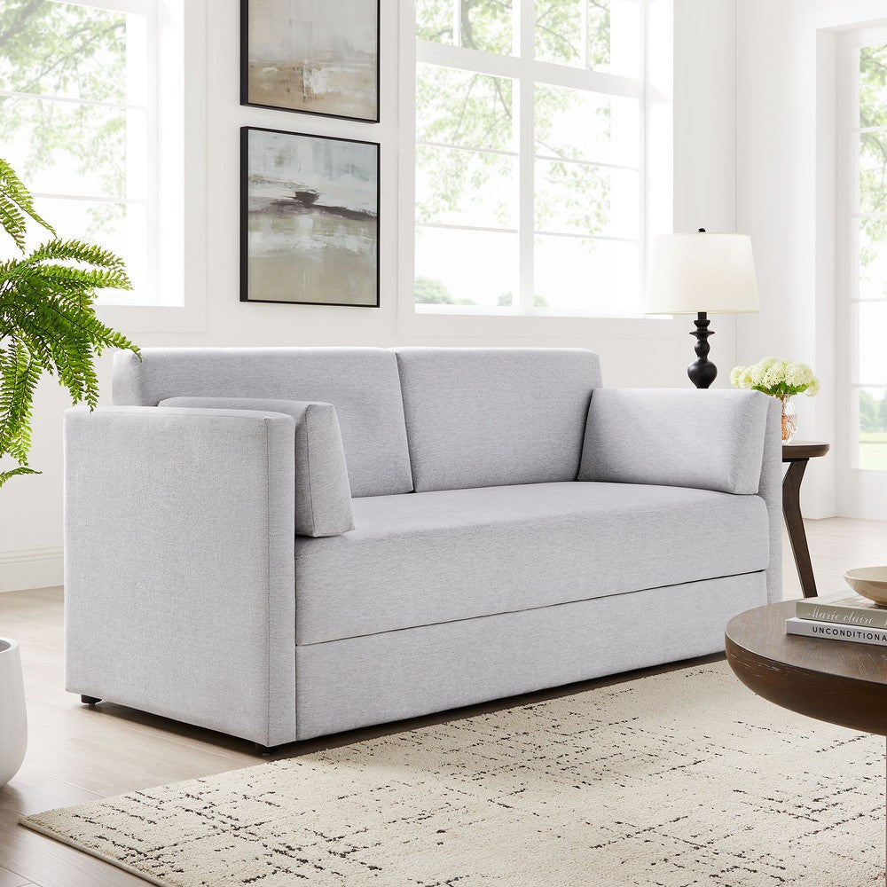 EEI-7012 Linden Upholstered Heathered Chenille Sofa by Modway