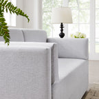 EEI-7012 Linden Upholstered Heathered Chenille Sofa by Modway
