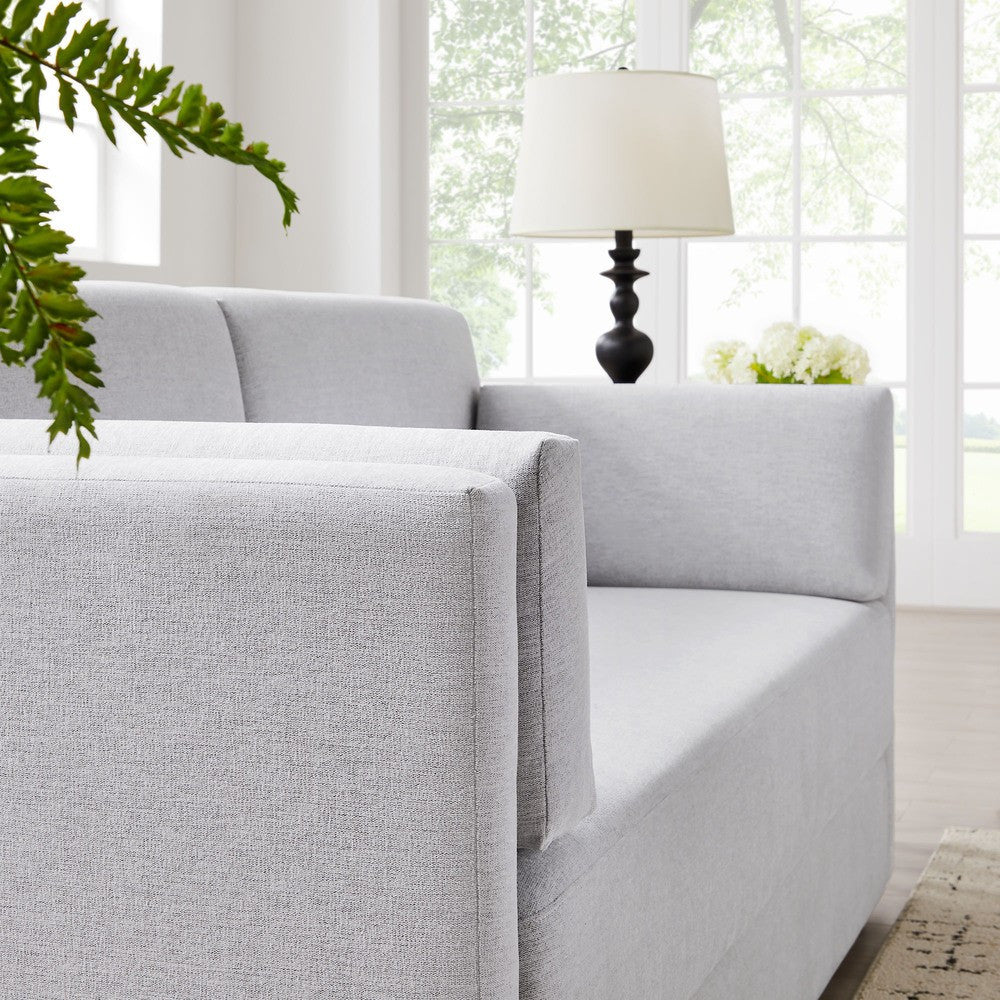EEI-7012 Linden Upholstered Heathered Chenille Sofa by Modway