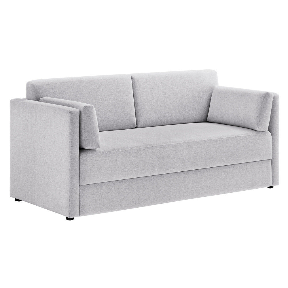 EEI-7012 Linden Upholstered Heathered Chenille Sofa by Modway