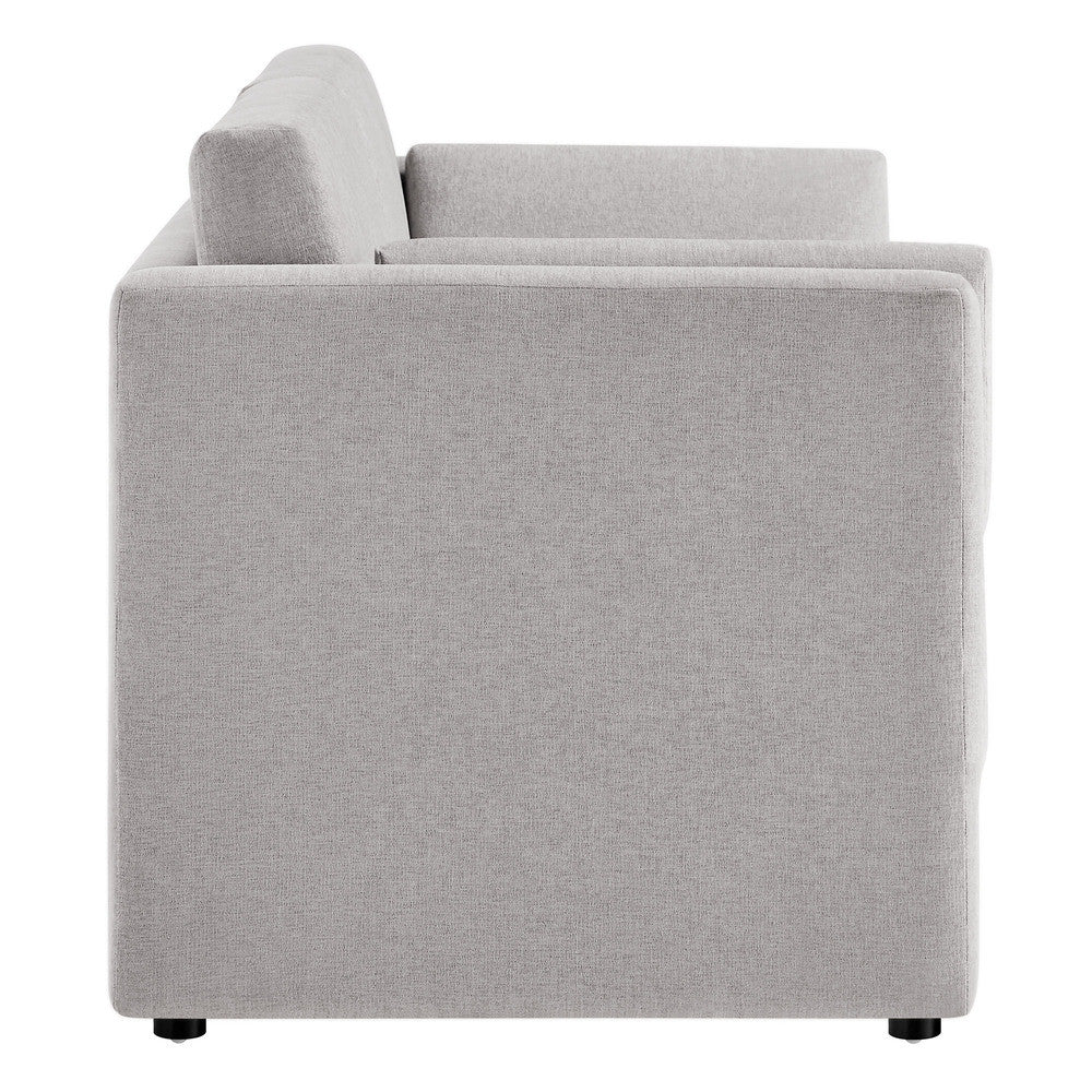 EEI-7012 Linden Upholstered Heathered Chenille Sofa by Modway