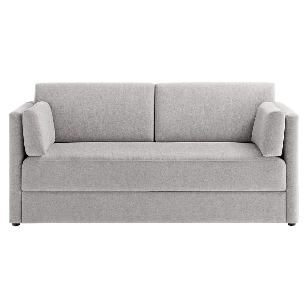 EEI-7012 Linden Upholstered Heathered Chenille Sofa by Modway