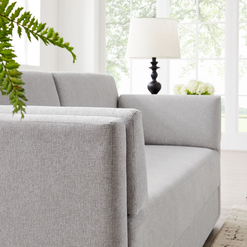 EEI-7012 Linden Upholstered Heathered Chenille Sofa by Modway