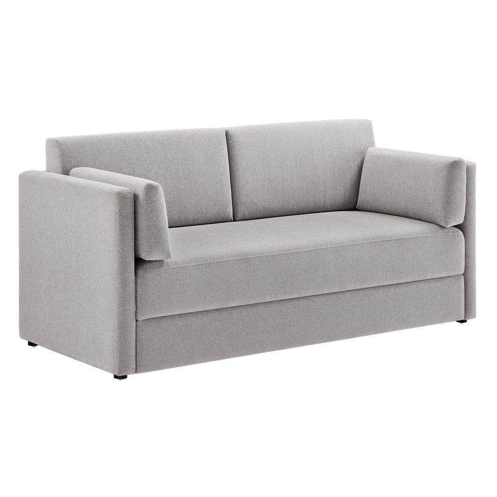 EEI-7012 Linden Upholstered Heathered Chenille Sofa by Modway