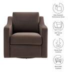 Modway Liora Performance Velvet Armchair by Modway-EEI-7282
